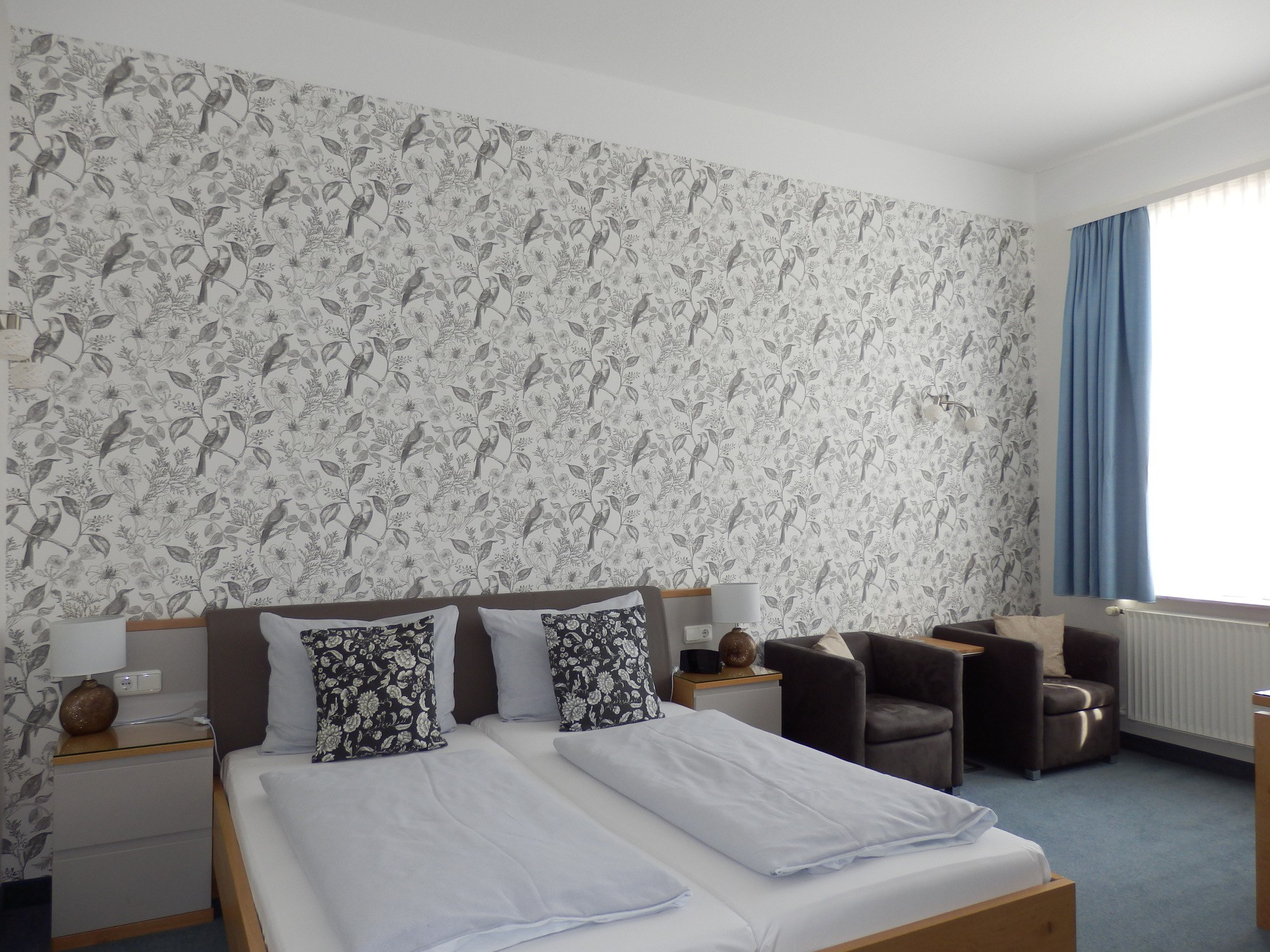 Doppelzimmer Hotel Bellevue Hameln gemütlich und komfortabel eingerichtet